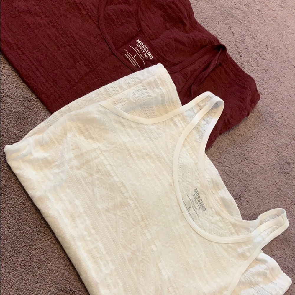 Mossimo • Tribal pattern Tank Tops